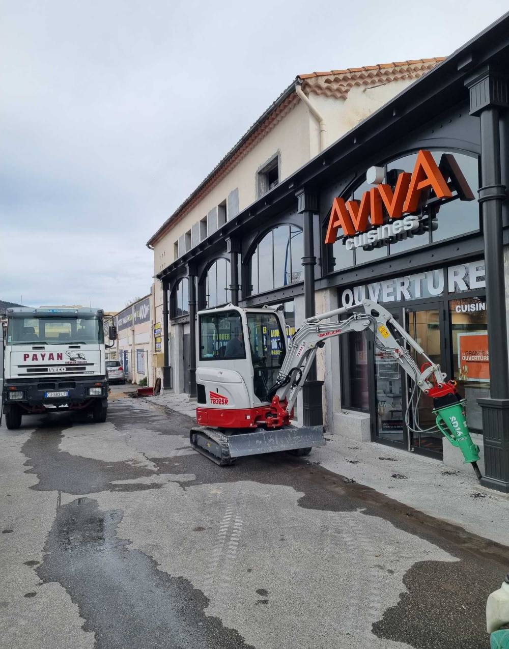 travaux aménagement extérieur à Sisteron