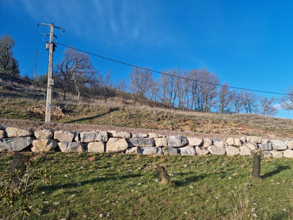 chantier enrochement