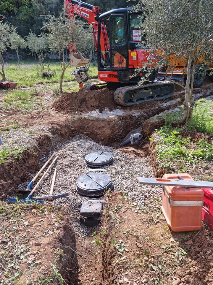 assainissement chantier